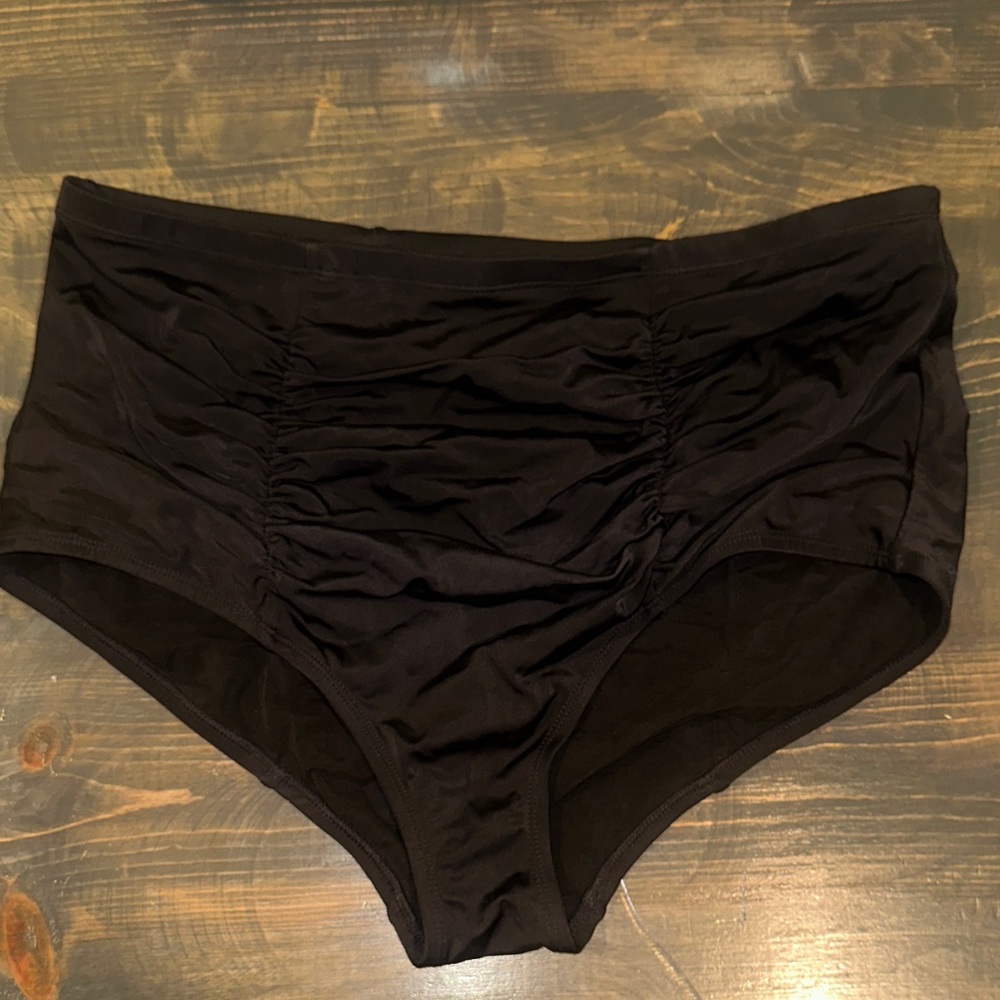 Torrid size 2 Women's Black High-Waisted Bikini Bottoms